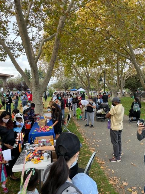 Statcomm participates in the City of Mountain View’s Monster Bash on October 30, 2021 at Rengstorff Park