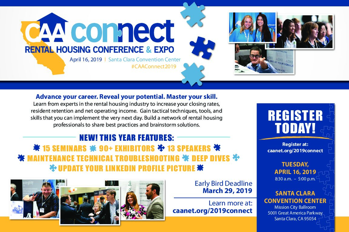 2019 CAA Connect – Rental Housing Conference & Expo